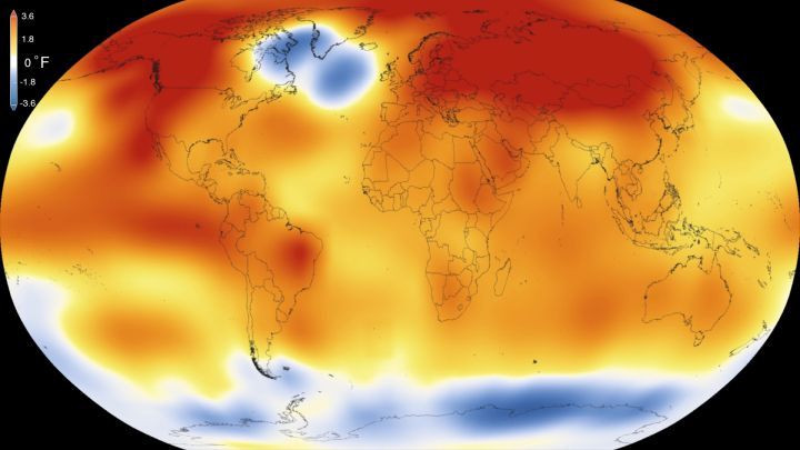 NASA: Ο Απρίλιος του 2017 υπήρξε ο δεύτερος θερμότερος Απρίλιος στη Γη